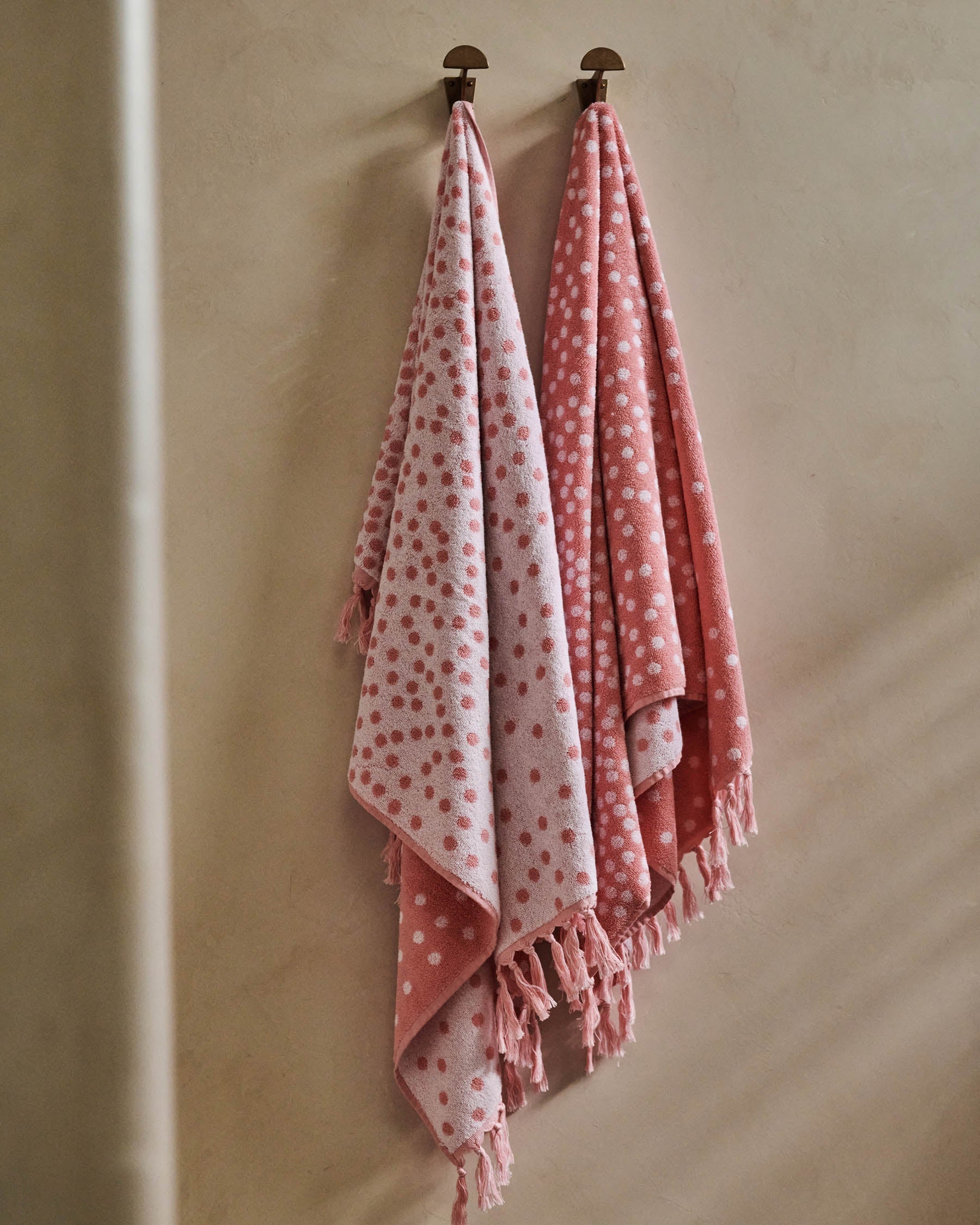 Strawberry Lamington Terry Bath Towel