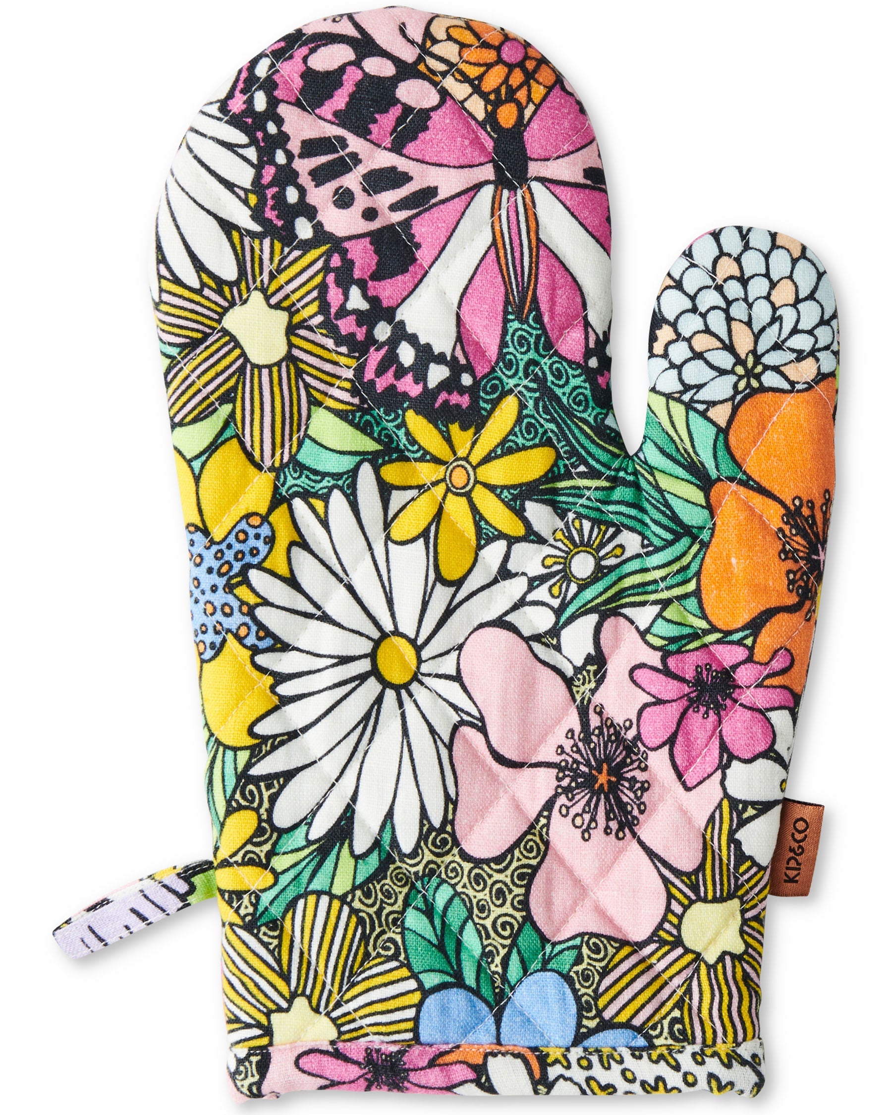 Bliss Floral Oven Mitt