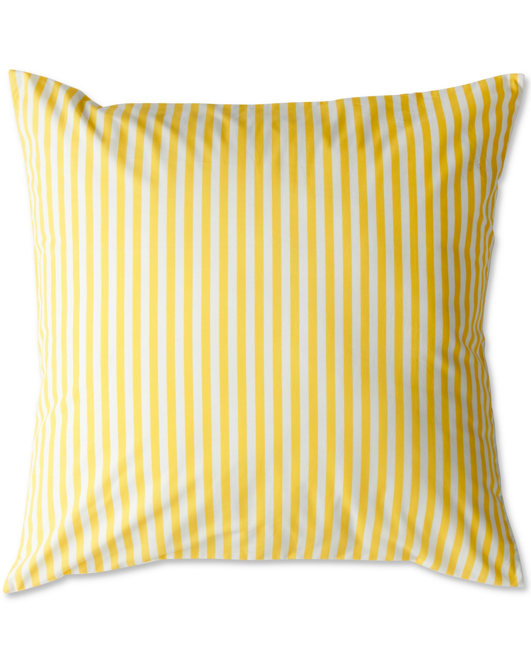 Limoncello Stripe Organic Cotton European Pillowcases