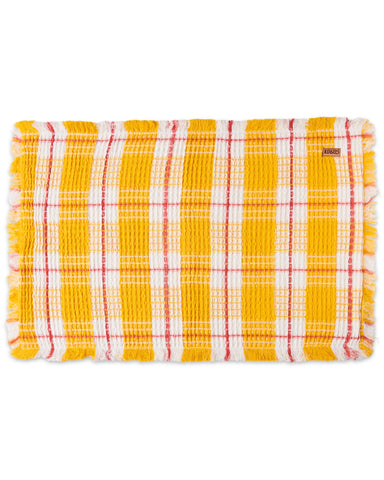 Checkerboard Green Terry Hand Towel – Kip&Co USA