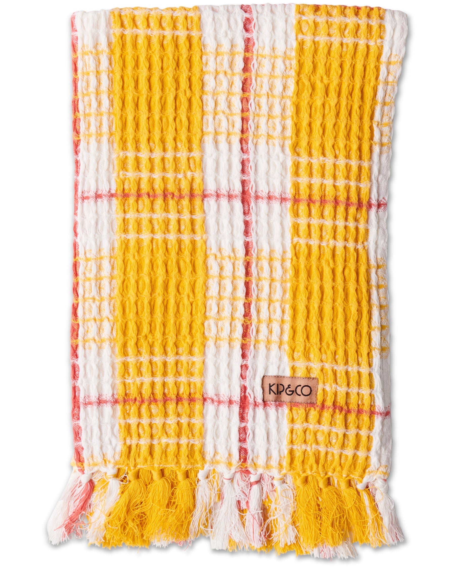 Lemon Meringue Waffle Hand Towel