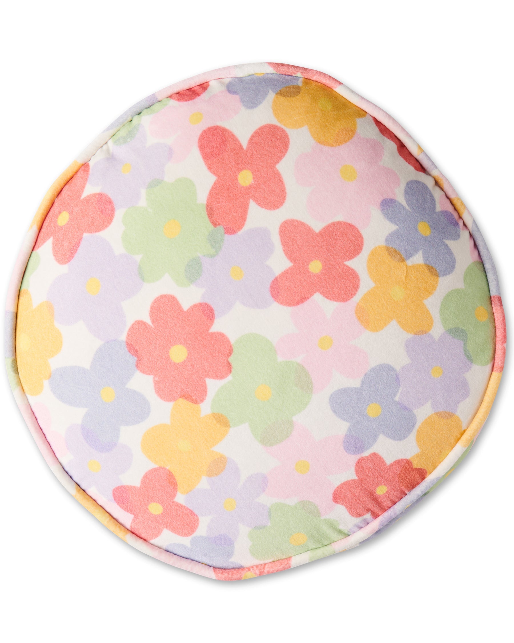 Paper Daisy Velvet Pea Cushion