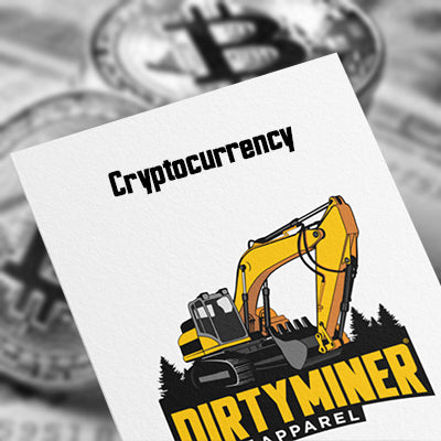 Dirty Miner Apparel accepts cryptocurrency