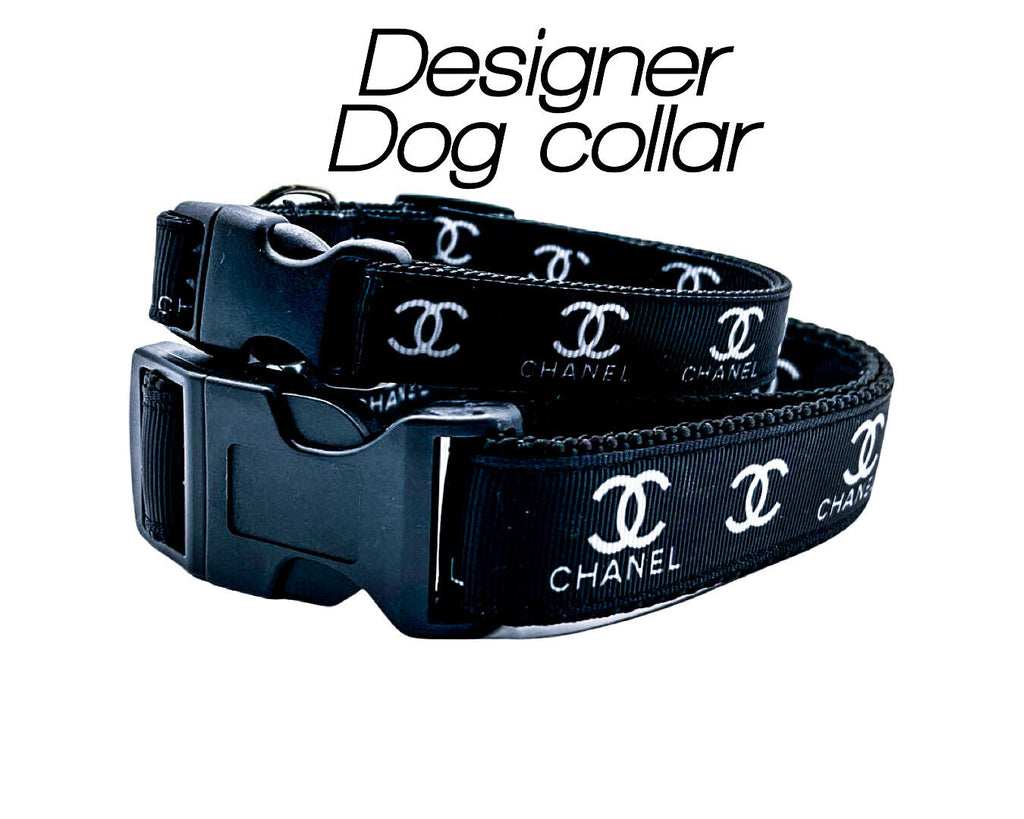 Chanel dog collaroh yeah Especially if we end up naming her Chanel   Designer dog collars Dog training Dog collar