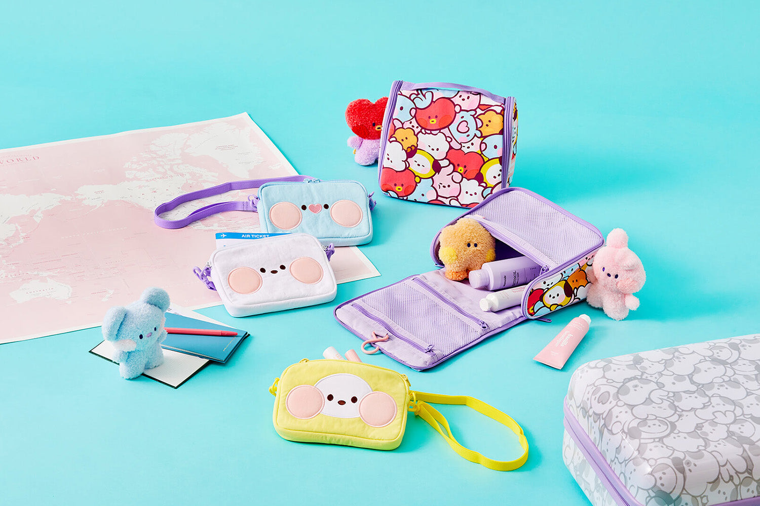 BT21 minini TRAVEL COLLECTION - LINE FRIENDS_US