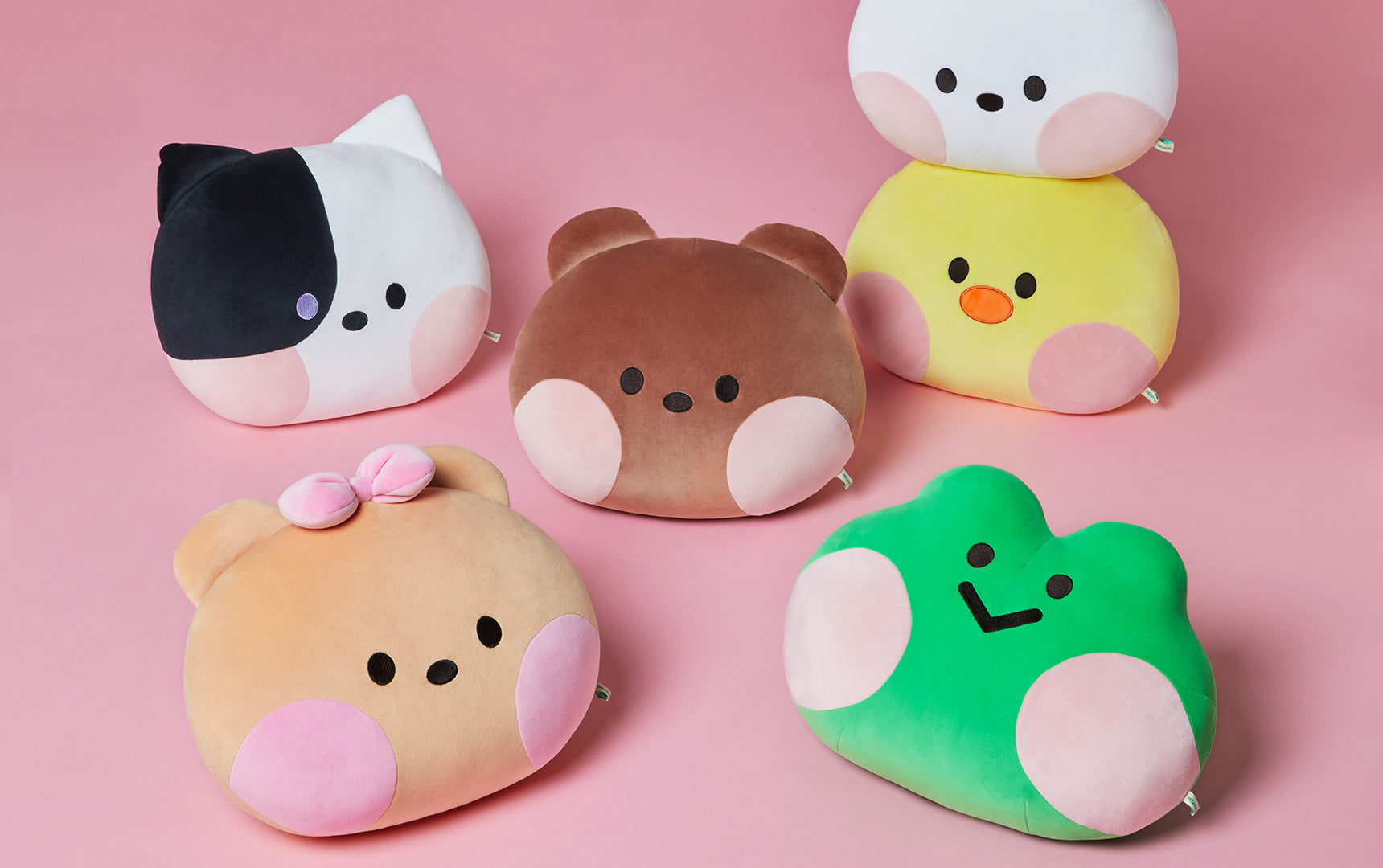 BROWN & FRIENDS CHOCO MINI FRIENDS FRONT SLEEPING CUSHION – LINE FRIENDS  COLLECTION STORE