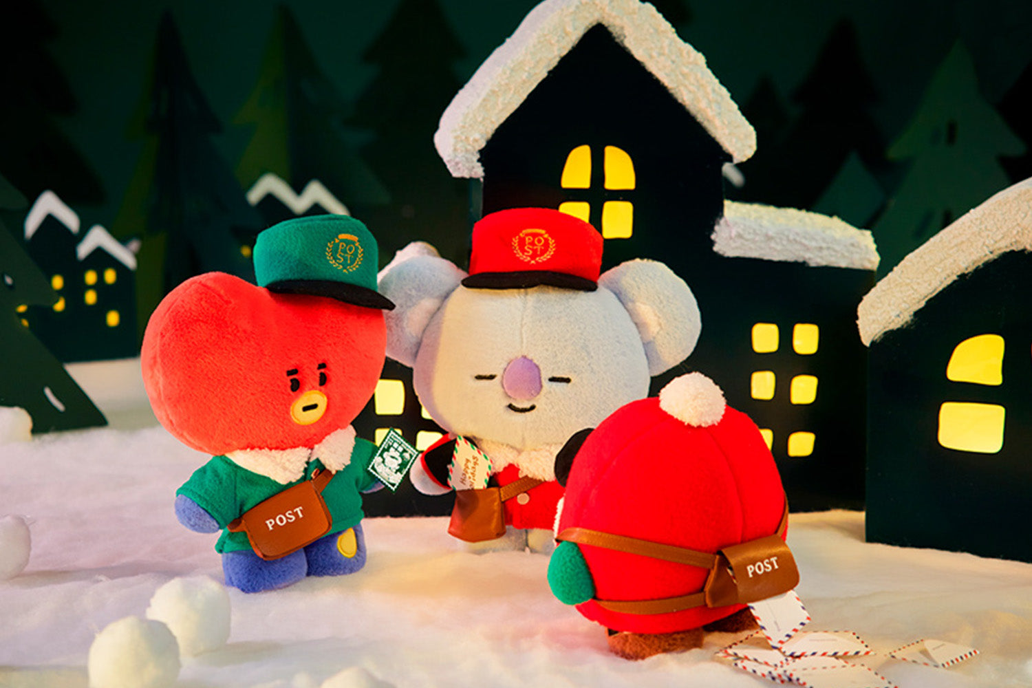 BT21 SHOOKY Holiday Standing Doll - LINE FRIENDS_US