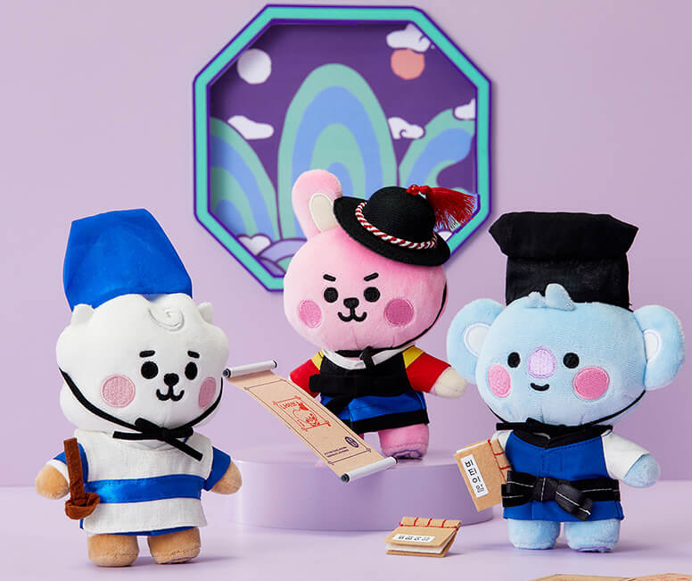 BT21 SHOOKY BABY K-Edition Standing Doll - LINE FRIENDS_US