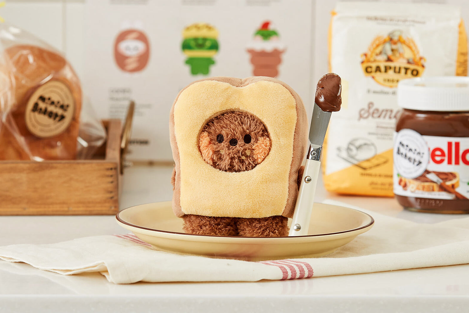 LINE FRIENDS chonini BAKERY STANDING DOLL – LINE FRIENDS COLLECTION STORE