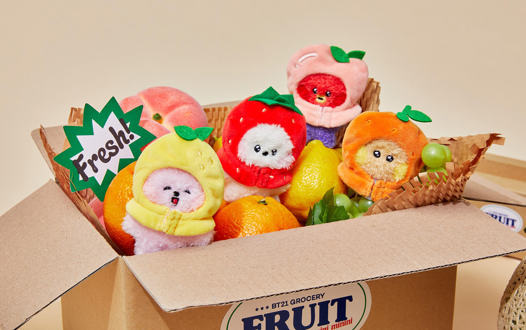 BT21 mini mini Fruit Edition - LINE FRIENDS_US