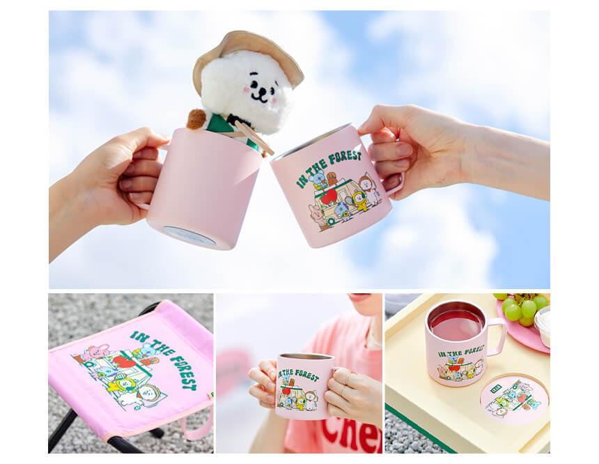 Line Friends minini Picnic Camping Cup