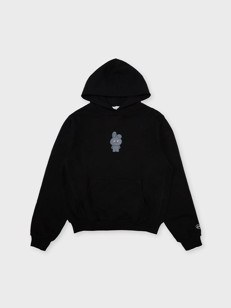 直営店一覧 BT21 X FRAGMENT LOGO HOODED-T パーカー Lサイズ - トップス