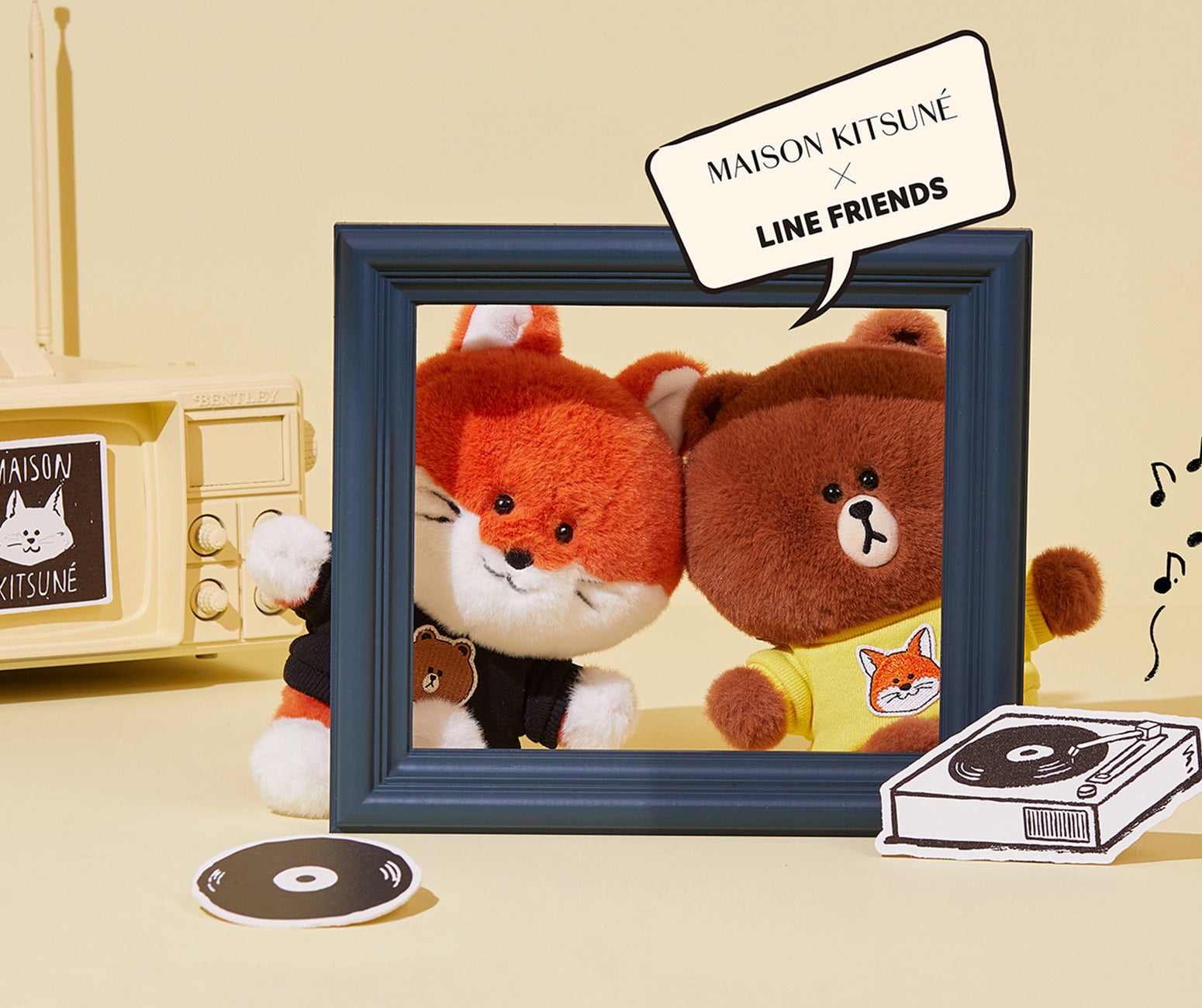 MAISON KITSUNÉ X LINE FRIENDS - LINE FRIENDS_US