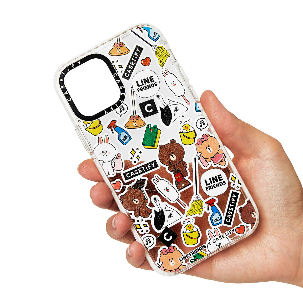 Line Friends X Casetify Spring Cleaning Iphone Case Line Friends Inc