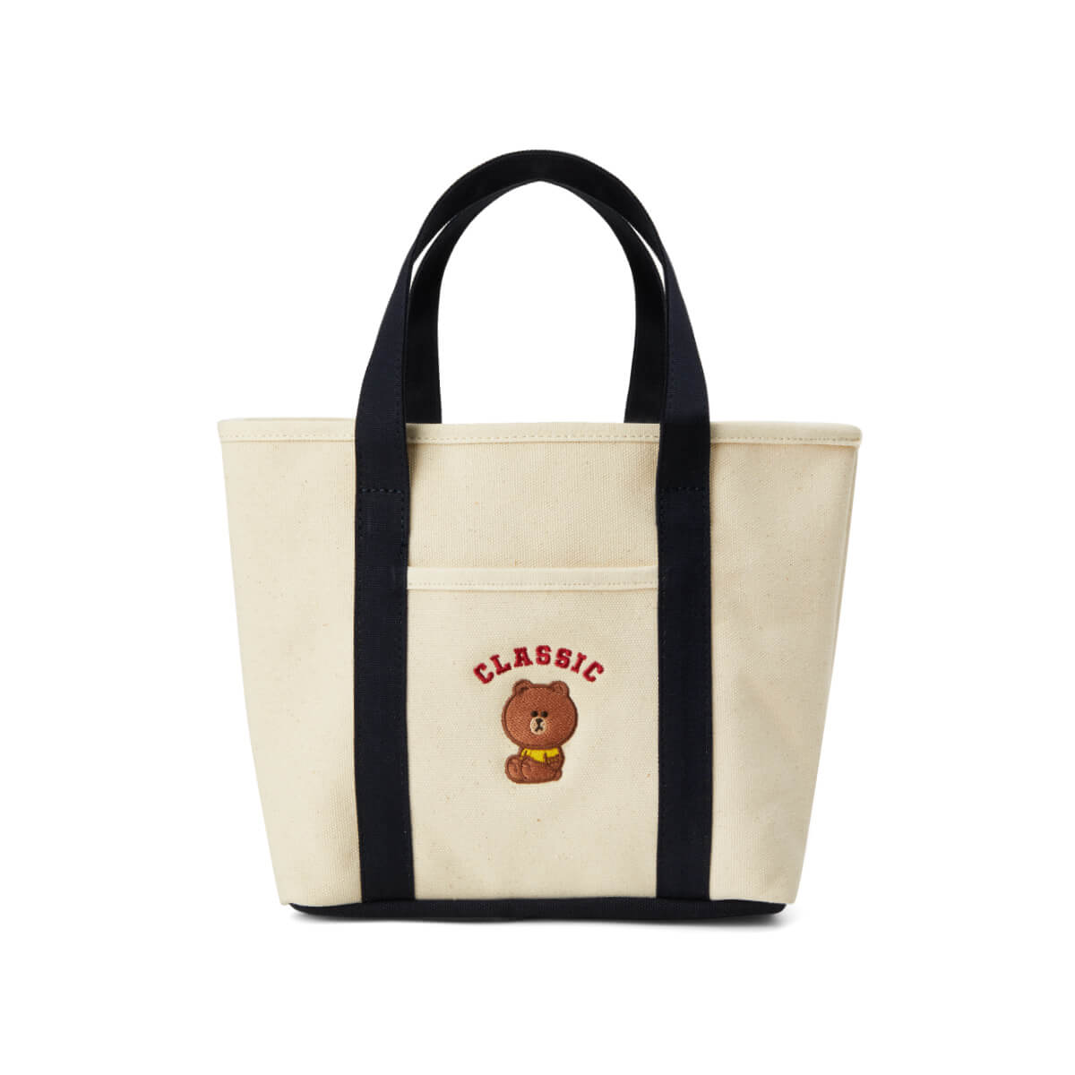 structured canvas tote