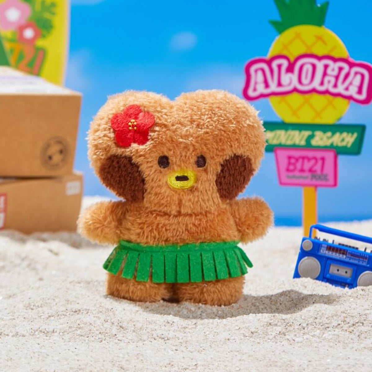 BT21 minini SUMMER STANDING DOLL 2022超人気 4889円引き