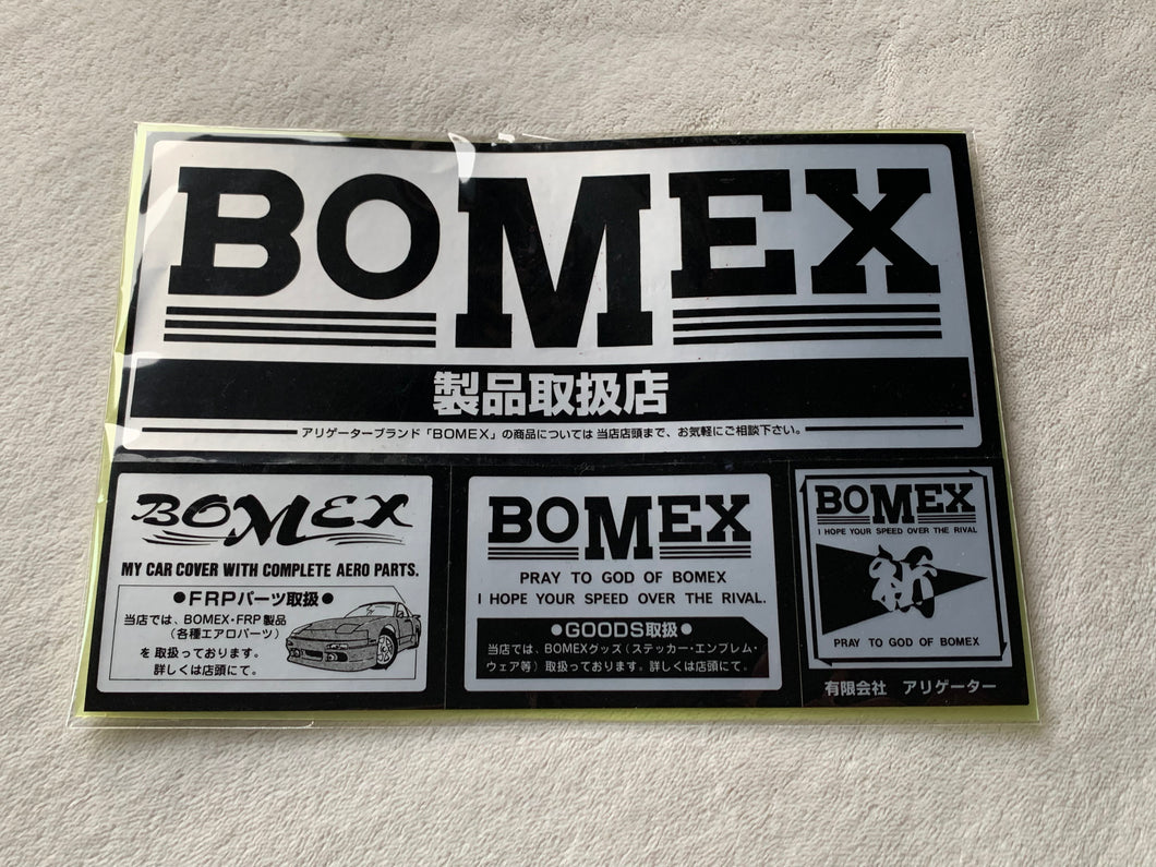 Bomex “Metallic” Sticker Set