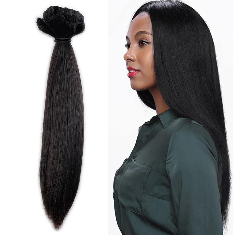 Clip In Hair Extensions Light Yaki 