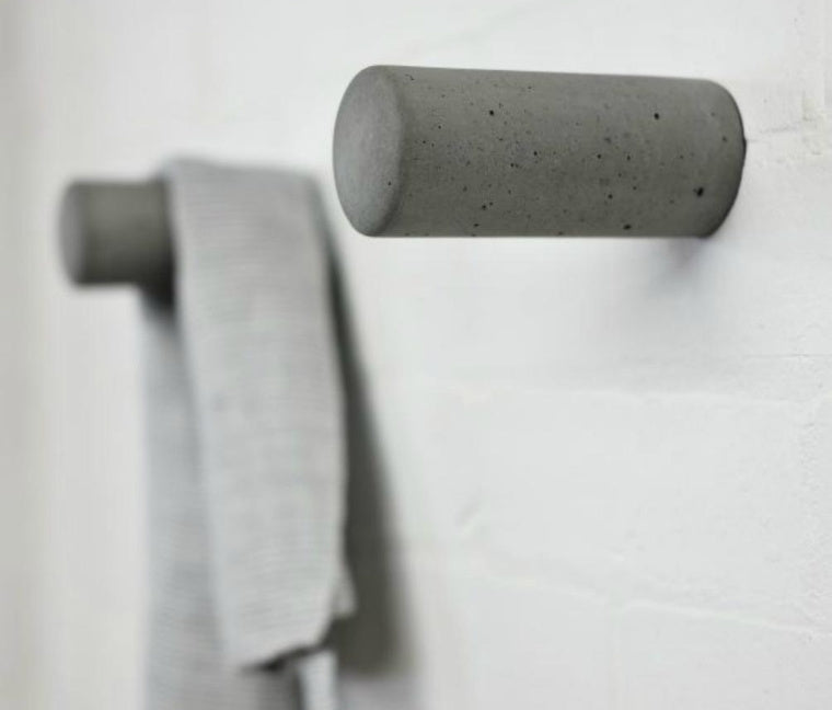 Concrete wall hook