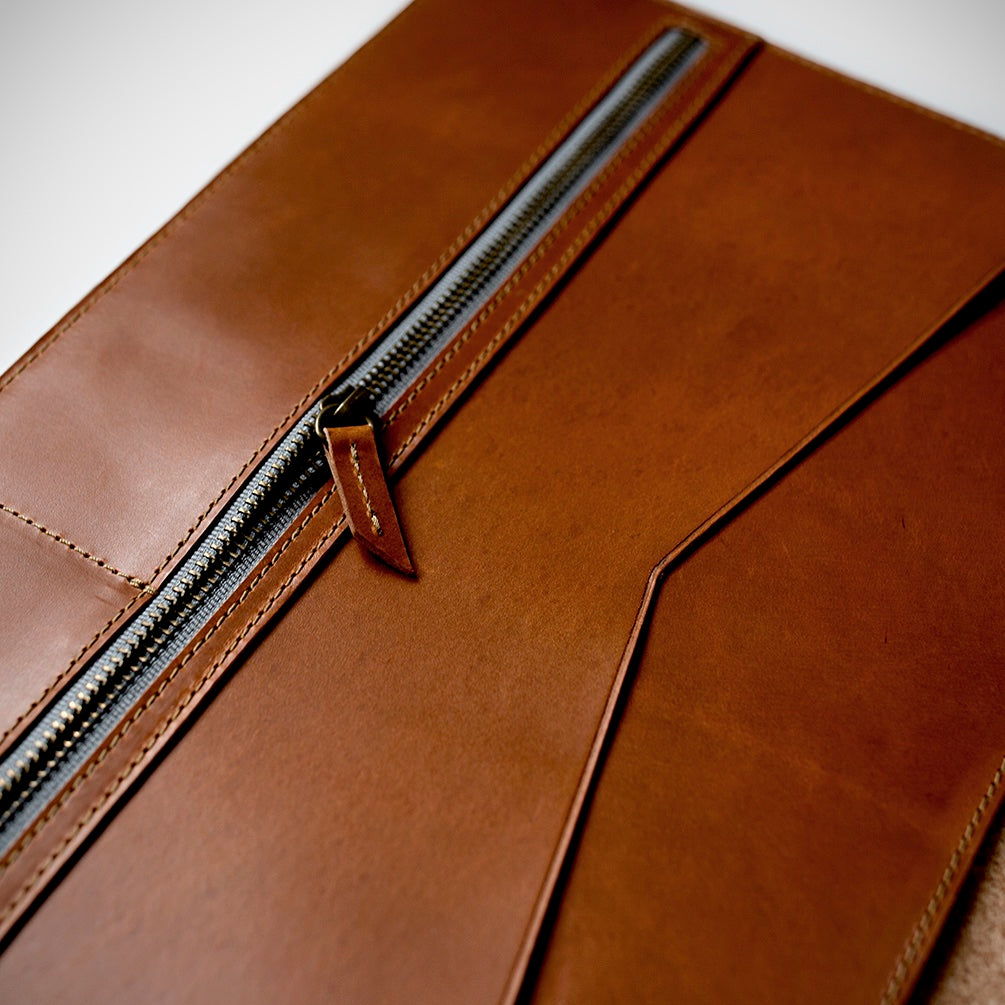 adopted leather folio case
