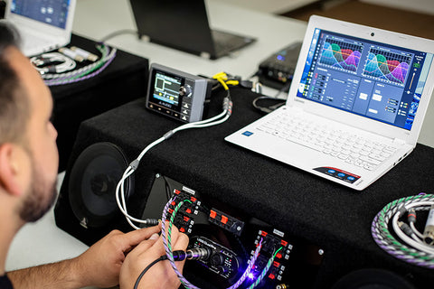 TuN Training Console with laptop