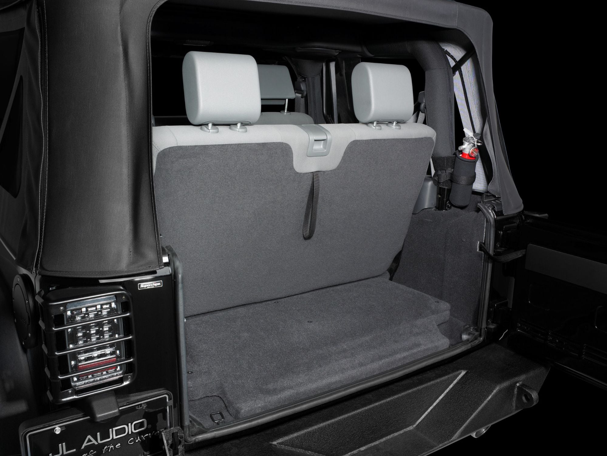 SB-J-JK2DR/10W1v3/BK - Car Audio - Stealthbox® - Jeep - JL Audio