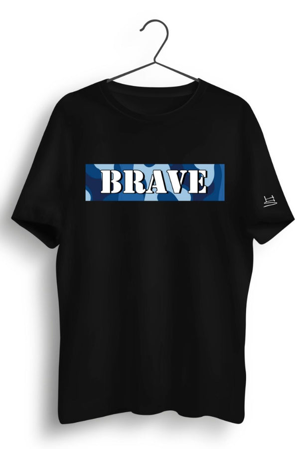 Brave Camo Printed Tshirt