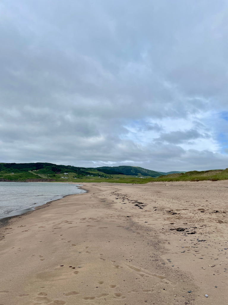 West Mabou Beach Inverness Havenside Designs Seaglass Hunting