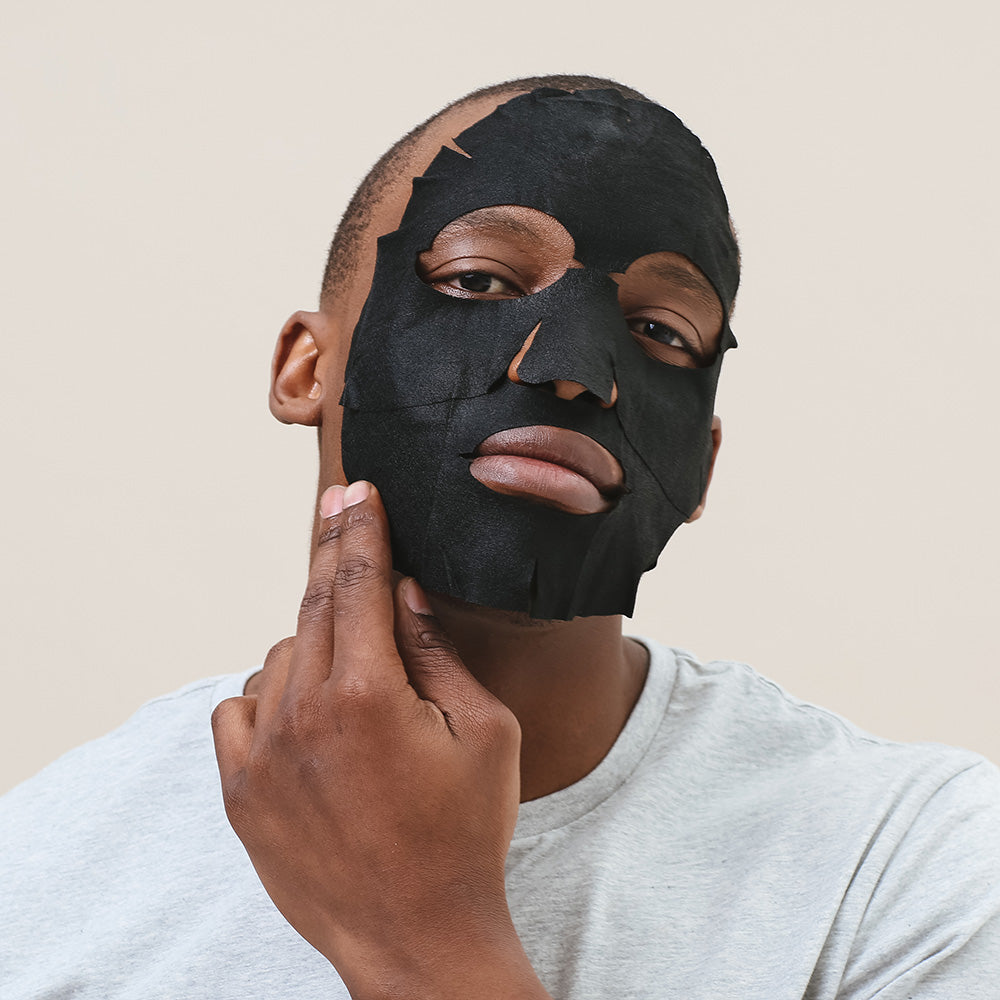 Feuille de masque facial énergisant Skin Republic for Men