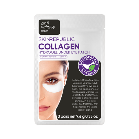 Skin Republic Collagen Hydrogel Under Eye Patch (3 Applications)