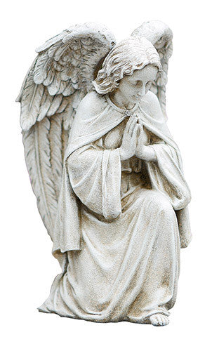 Angel Praying Memorial Garden Statue For Home Or Grave Beattitudes