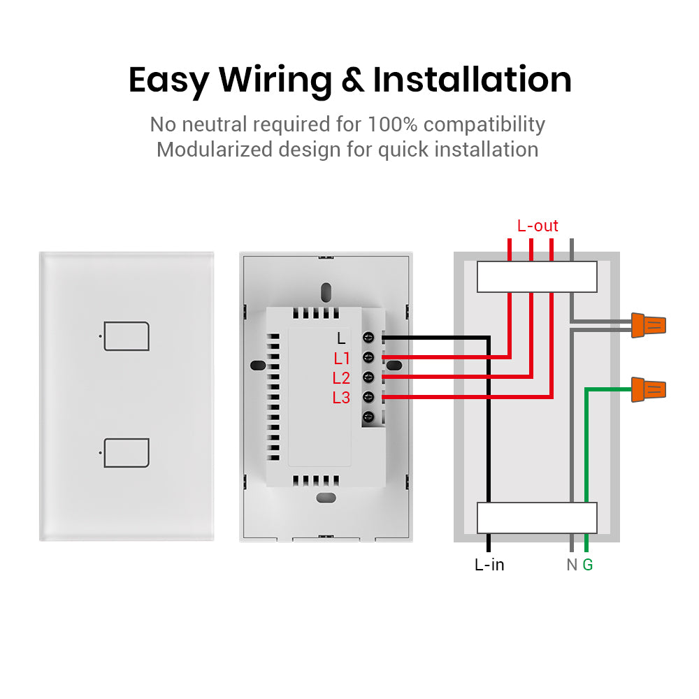 broadlink smart touch wall light switch