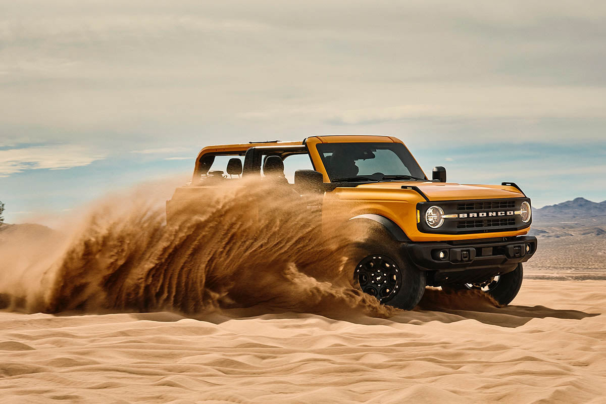 2022 ford bronco long travel kit