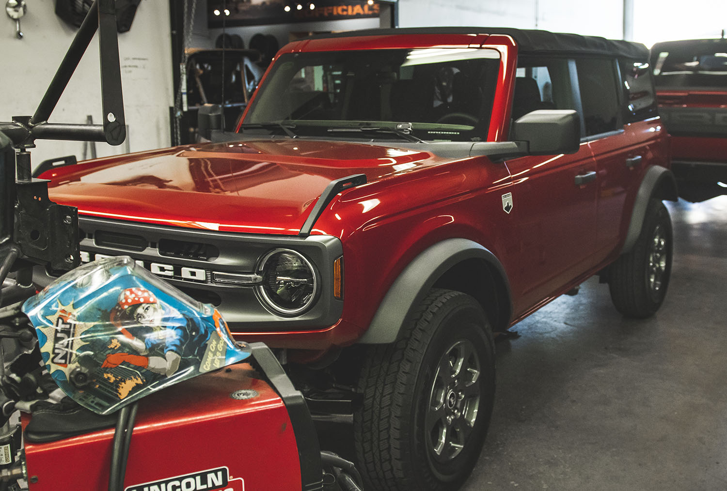 ford bronco at svc offroad ready for new suspension