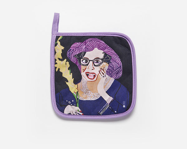 Dame Edna Pot Holder