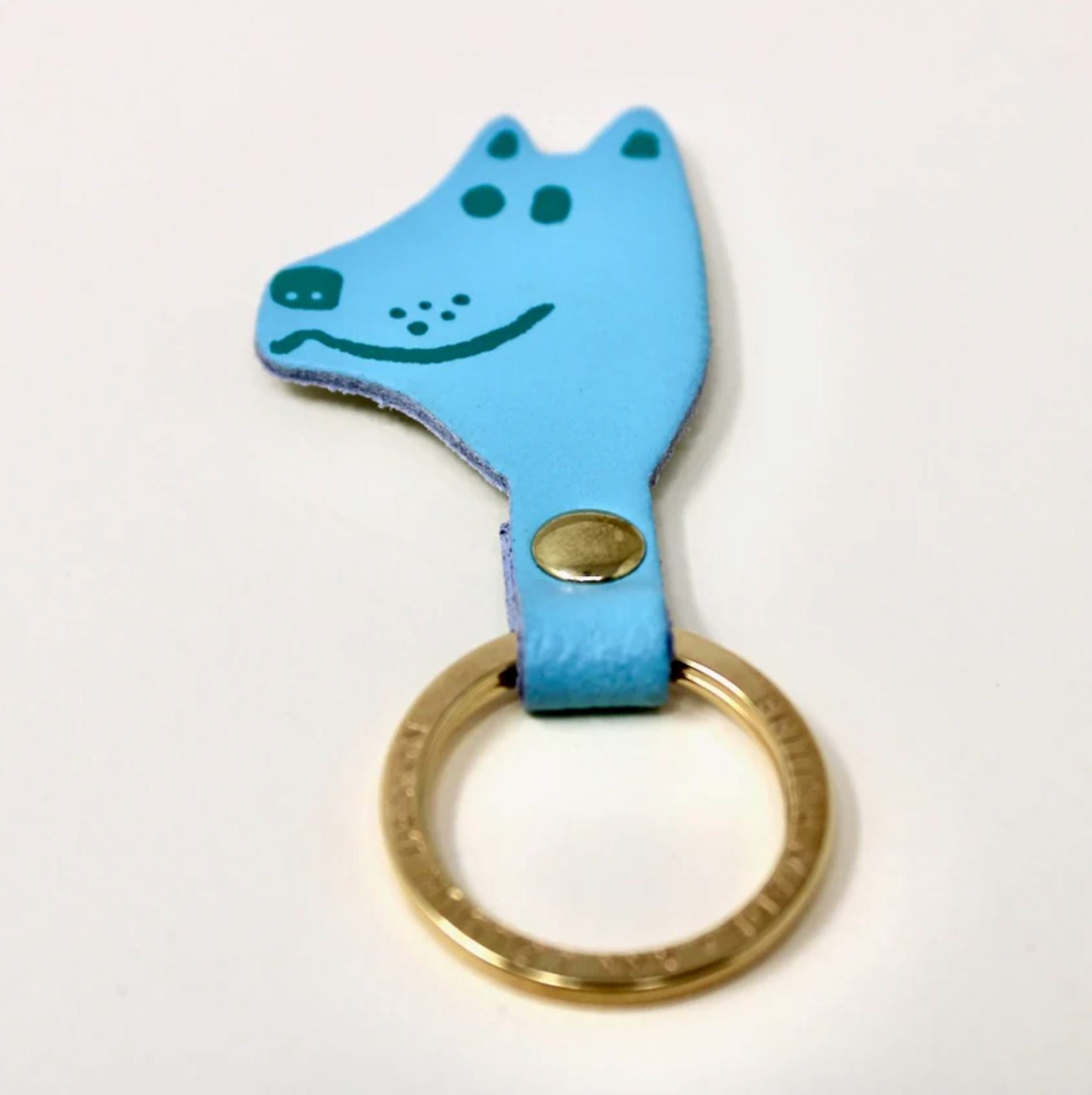 Dog Head Key Ring x Ark (Turquoise) - Third Drawer Down