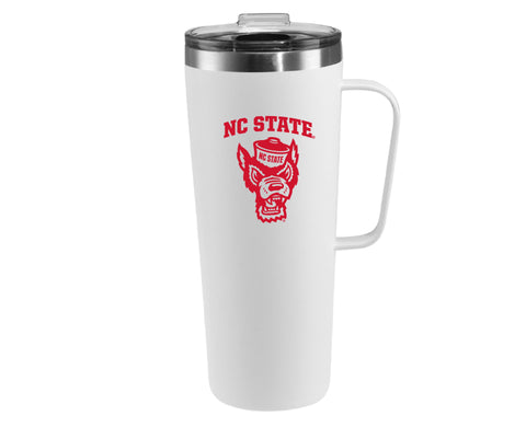 Logo 40oz Athletic Grey Tumbler With Straw - Balfour of Norman