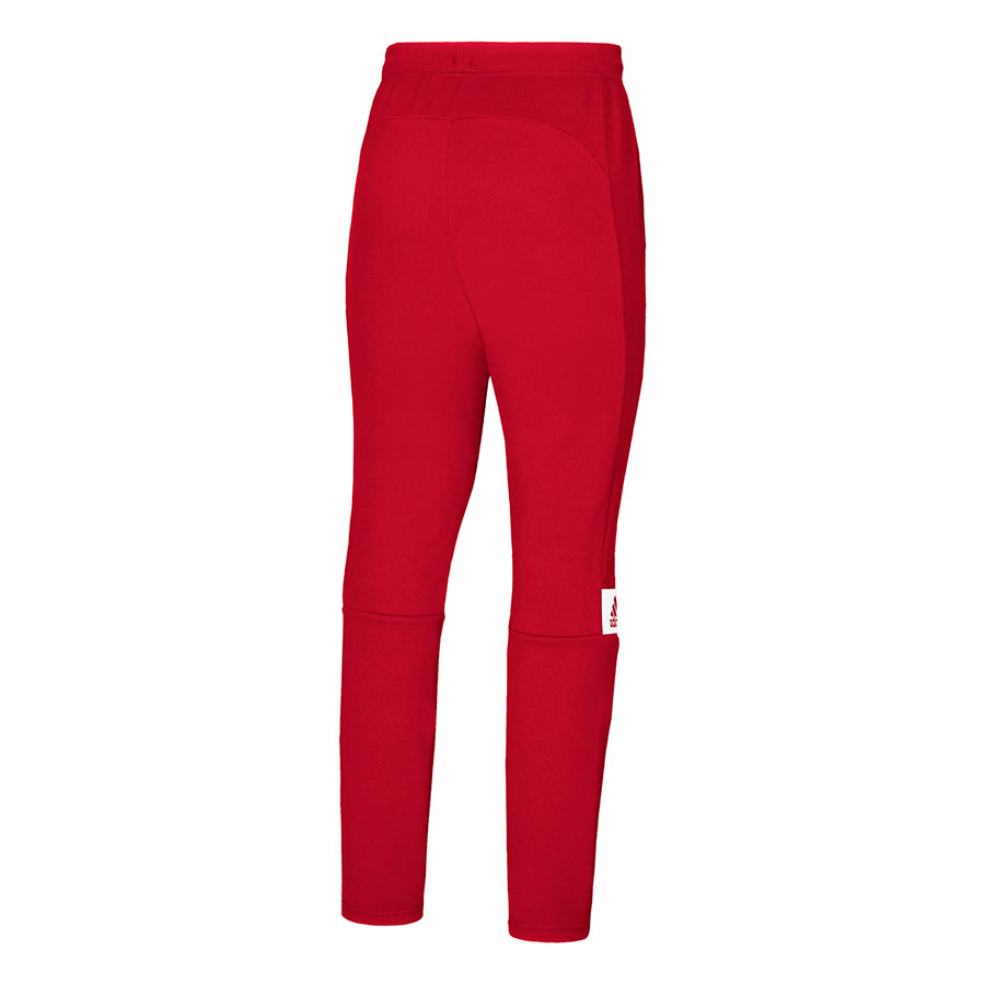 adidas red jogger pants