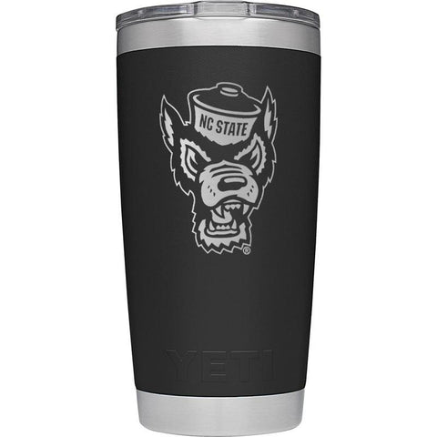 Yeti NC State Rambler 20 oz Tumbler White