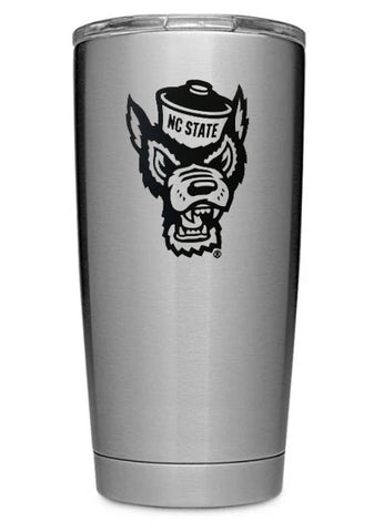 NC State Wolfpack Yeti Black Wolfhead 20oz Tumbler – Red and White Shop