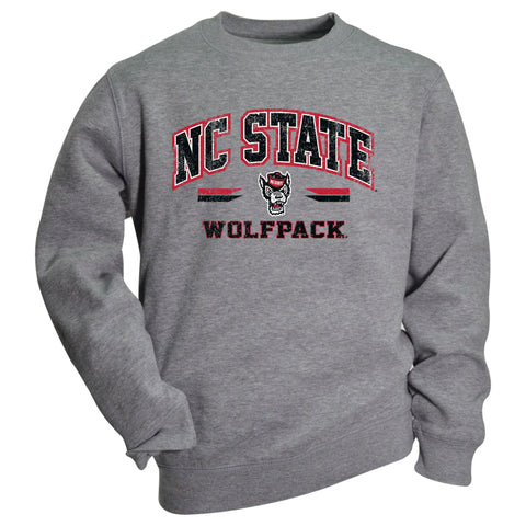 Lids NC State Wolfpack Champion Soccer Stack Logo Powerblend Pullover  Sweatshirt