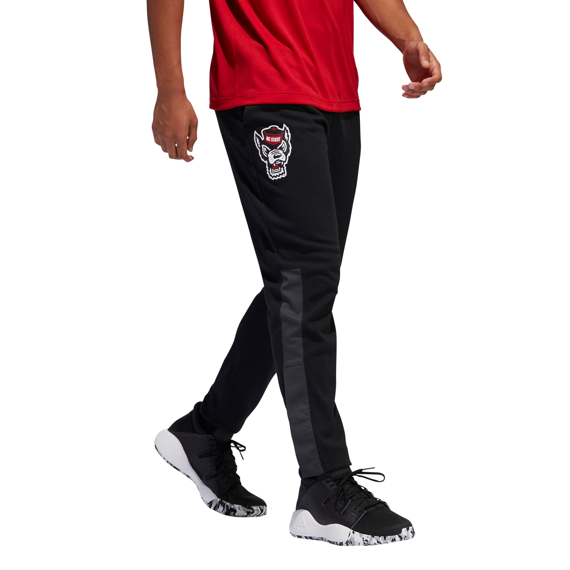 tapered warm up pants