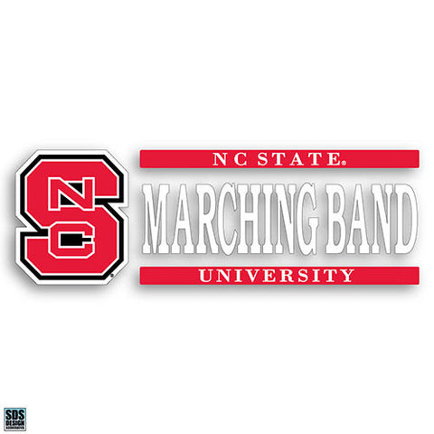 NC State Wolfpack Marching Band Vinyl Decal