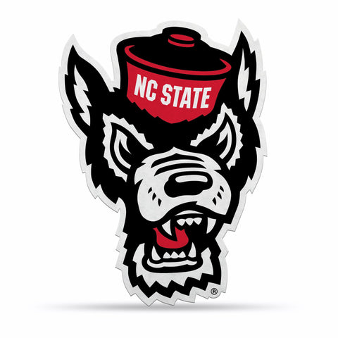 NC State Wolfpack Etched Wolfhead Whiskey Decanter – Red and White