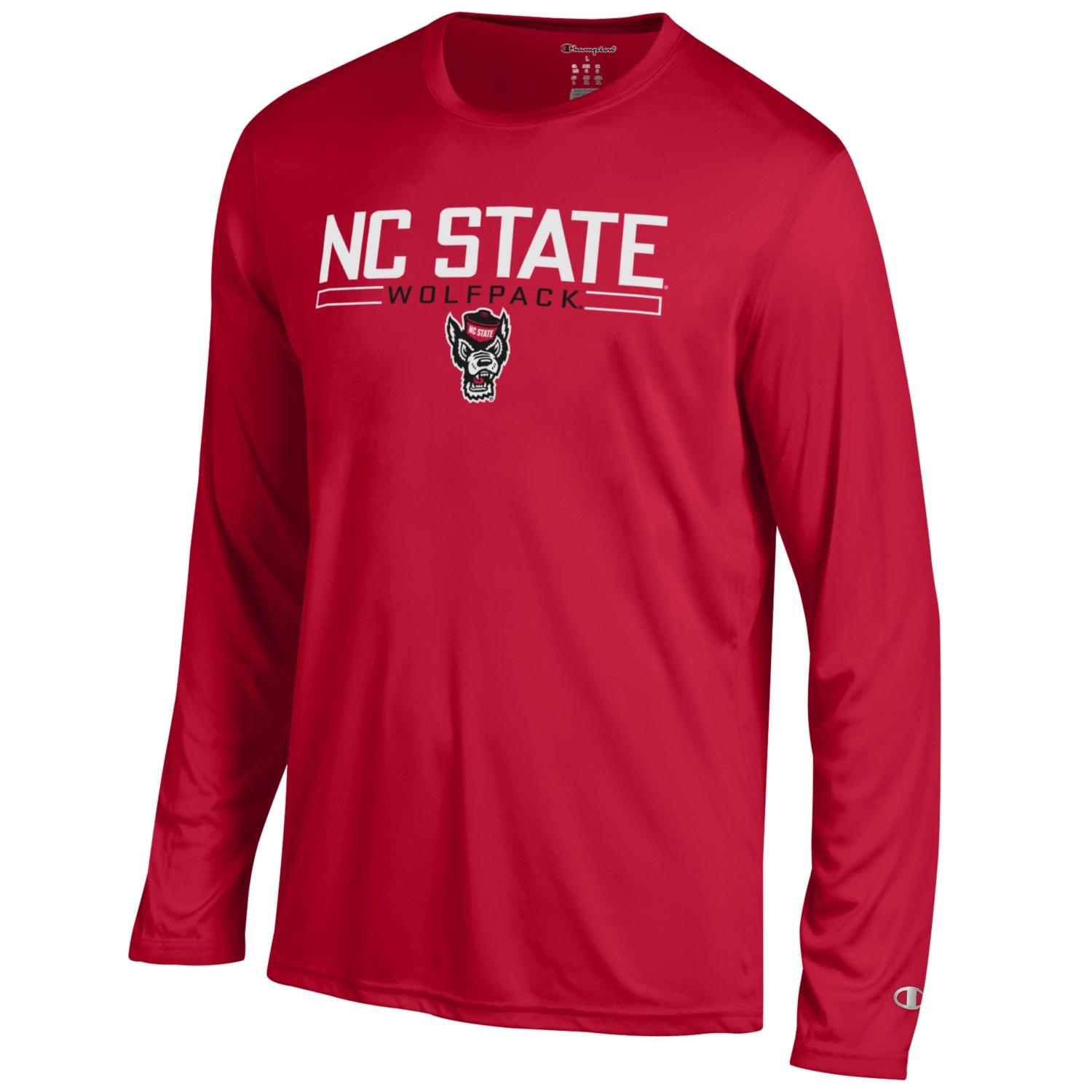 red champion long sleeve shirt