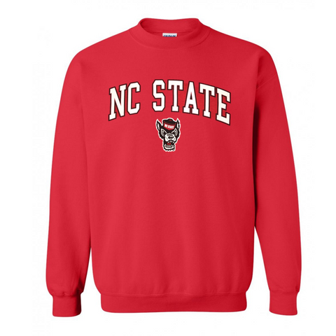 NC State Wolfpack Red Signature Wolfhead Hooded Sweatshirt – Red and White  Shop