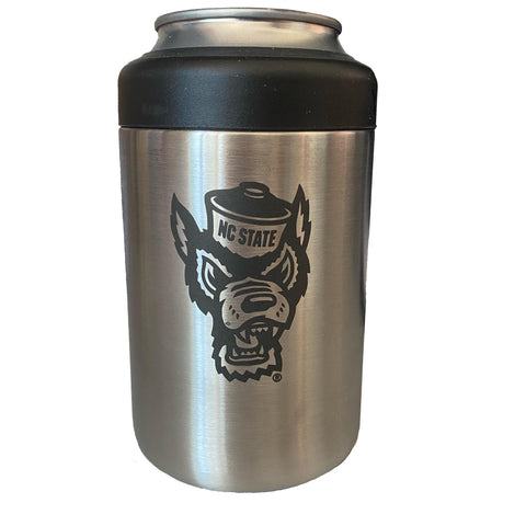 NC State Wolfpack Yeti Black Wolfhead 20oz Tumbler – Red and White