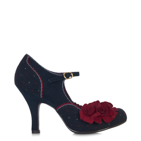 ruby shoo silvia navy