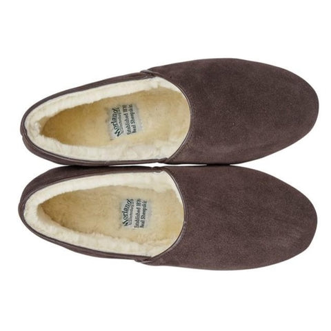 sheepskin lined slippers