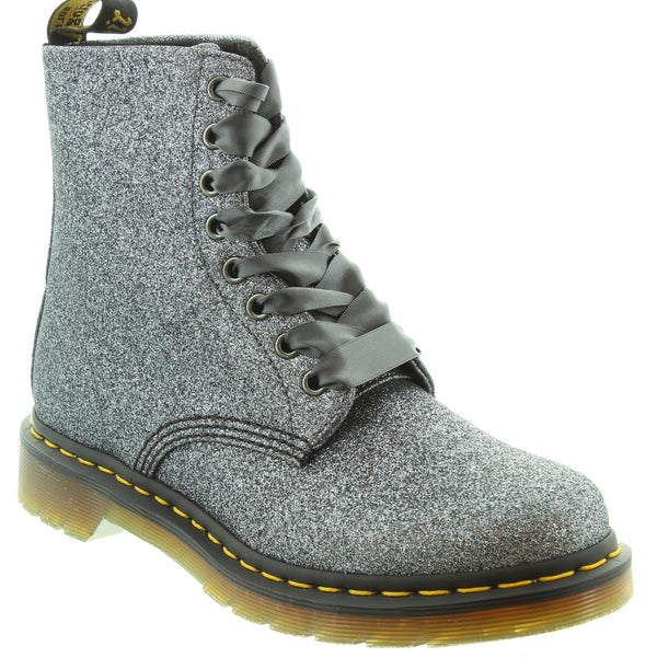 dr martens pascal pewter glitter